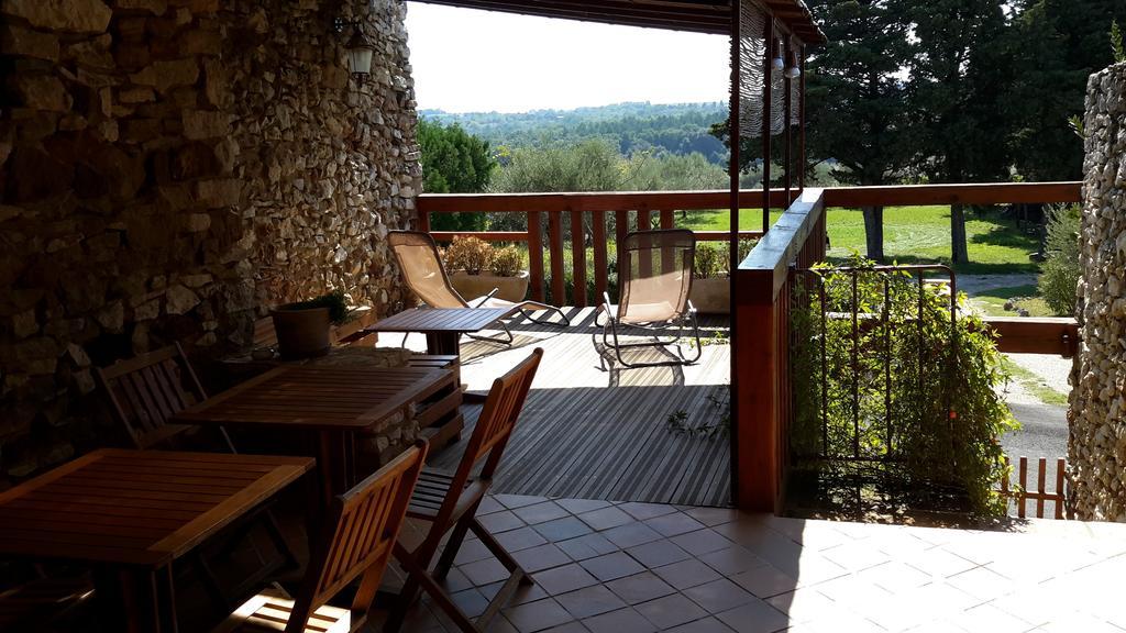 לינה וארוחת בוקר Pougnadoresse Esprit Garrigues D'Uzes מראה חיצוני תמונה
